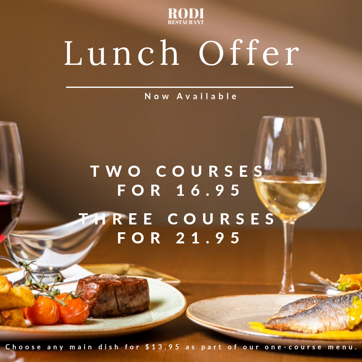 rodi lunch offer